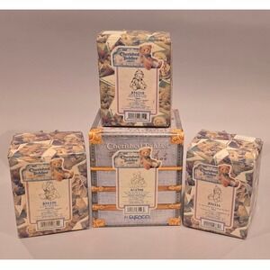 Cherished‎ Teddies Figurines Enesco Meredith Nikki Anne Baxter and Friend Set